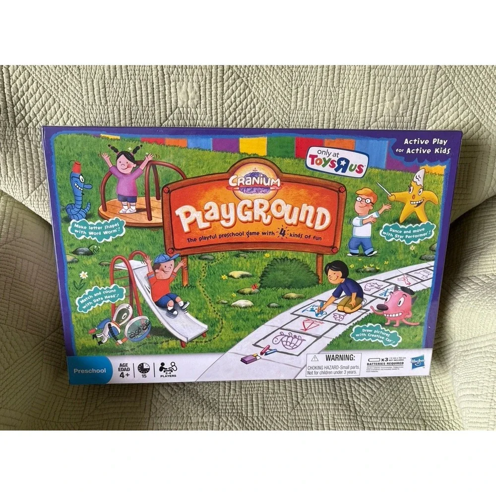 Cranium Playground Educational Board Game 2009 Hasbro Toys R US Exclusive-Sealed